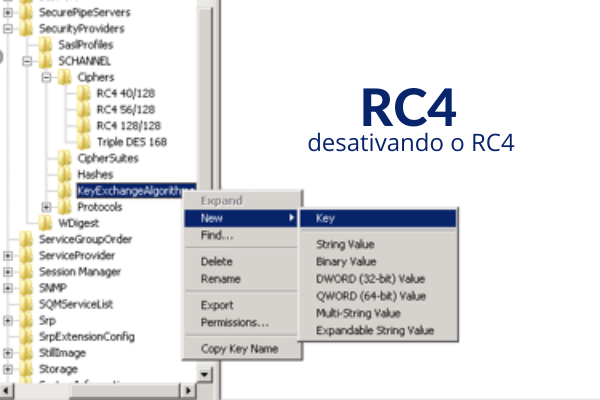 Como desativar o RC4 - PCI DSS